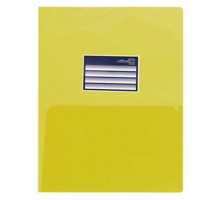 DOSSIER C/TARJETERO A4 CLASSIC AMARILLO 27653