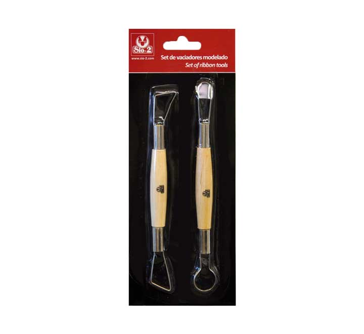 SET 2 VACIADORES DOBLES MADERA SIO-2 37000029