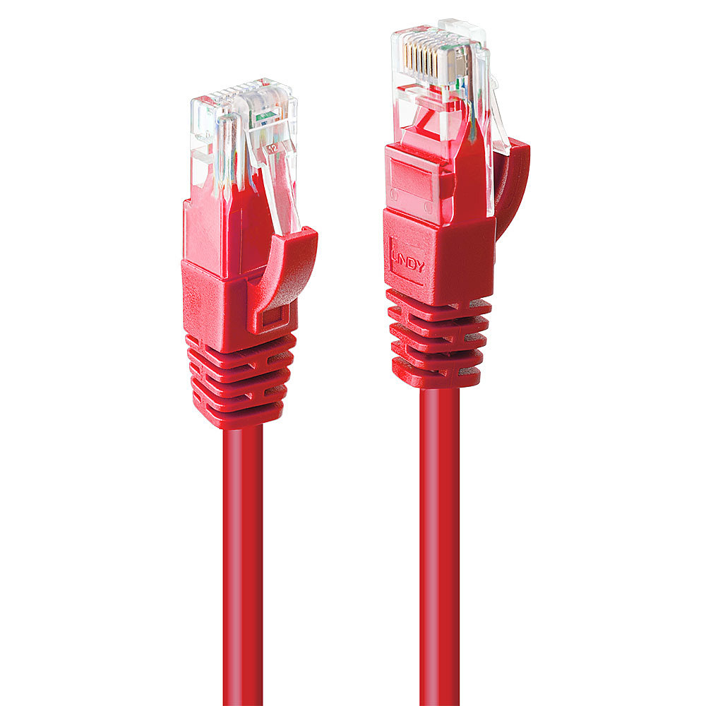 48032 cable de red Rojo 1 m Cat6 U/UTP (UTP)