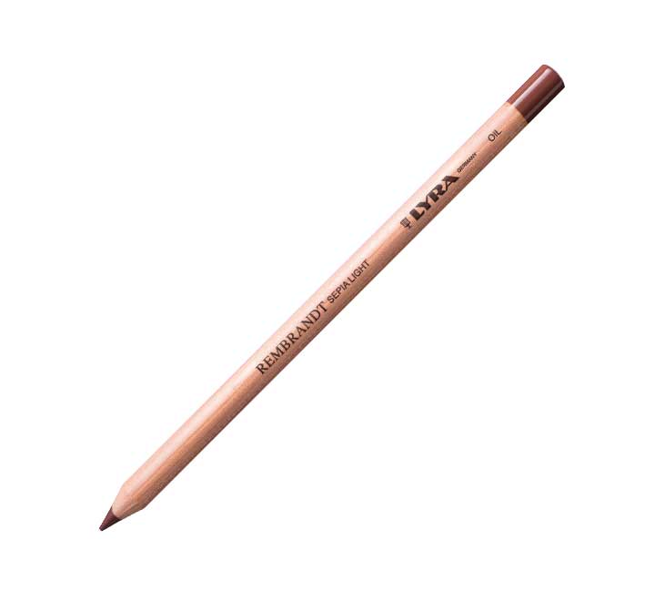 LAPIZ LYRA REMBRANDT SEPIA CLARO GRASO - Pack de 12 unidades