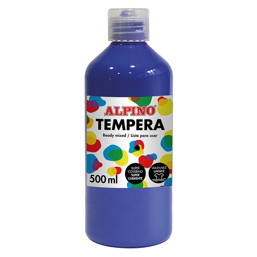[DM010181] DM010181 tempera 500 ml Botella Azul