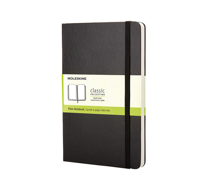 CUAD. MOLESKINE T.DURA 13X21CM L LISO NEGRO
