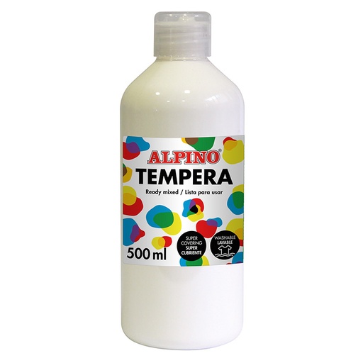 [DM010170] DM010170 tempera 500 ml Botella Blanco