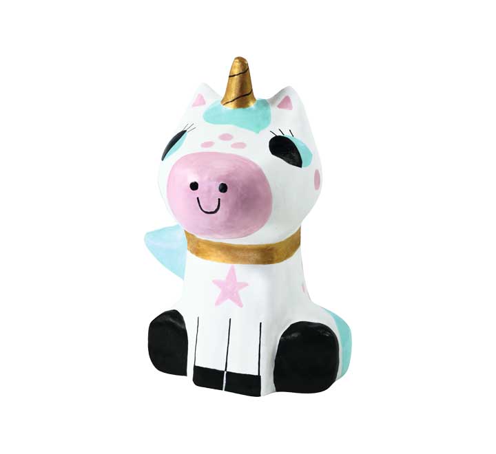 [PP032C] KIT PAP. MACHE NIMO DECO CLF MANDARINE UNICORNIO
