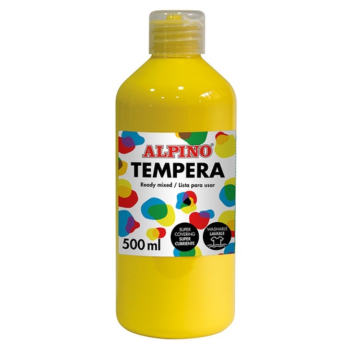 [DM010171] DM010171 tempera 500 ml Botella Amarillo
