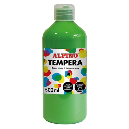 [DM010178] DM010178 tempera 500 ml Botella Verde