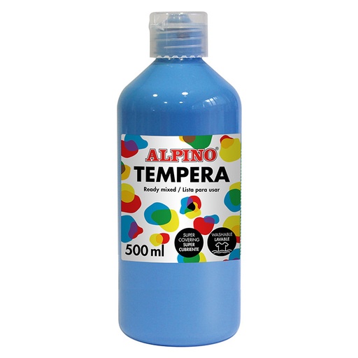 [DM010180] DM010180 tempera 500 ml Botella Cian