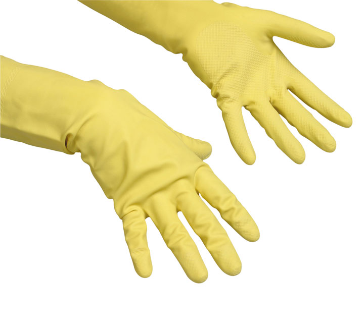 PACK 10 GUANTES VILEDA CONTRACT MEDIANOS 100.539