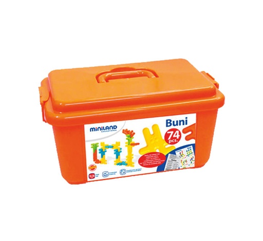 [32210] SET 74 PIEZAS CONSTRUCCIONES BUNI MINILAND 32210