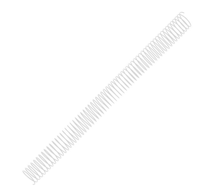 PACK 50 ESPIRALES FELLOWES MET. BLANCO 32MM