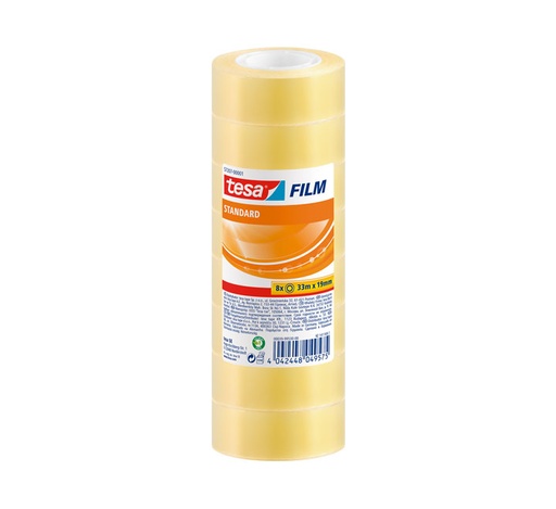 [57207-00001-01] PACK 8R TESA CLEARTAPE 33X19 MM 57207-1-0