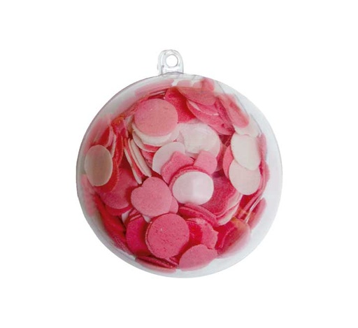 [1300148] P.5UN BOLA PLASTICO CRISTAL 60MM NIEFENVER 1300148