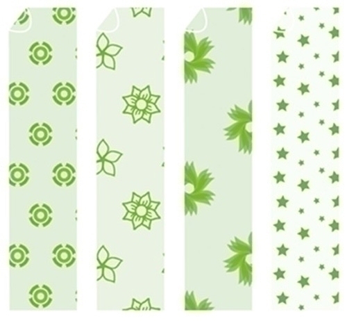 BL. 20H PAP. ORIGAMI NIEFENVER 20X20 VERDE MOD. 1