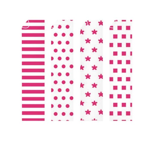 [1400133] BL. 20H PAP. ORIGAMI NIEFENVER 20X20 ROSA MOD. 3