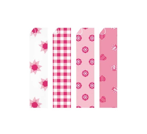 [1400130] BL. 20H PAP. ORIGAMI NIEFENVER 20X20 ROSA MOD. 2