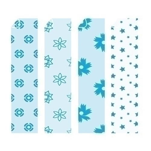 [1400126] BL. 20H PAP. ORIGAMI NIEFENVER 20X20 AZUL MOD. 1