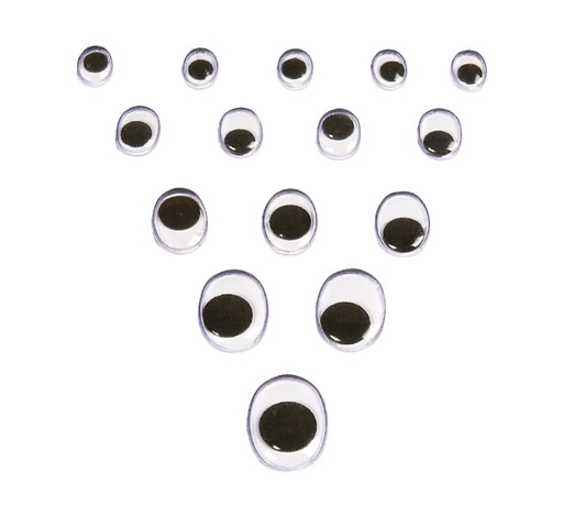[0700117] B.100UN OJOS MOVILES 5 TAMAÑOS NIEFENVER 0700117