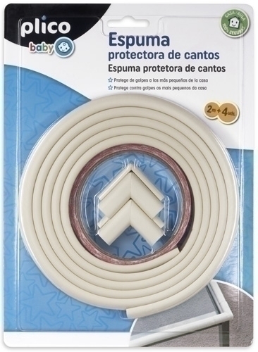 [14006] PLICO BABY ESPUMA CANTOS BLANCA