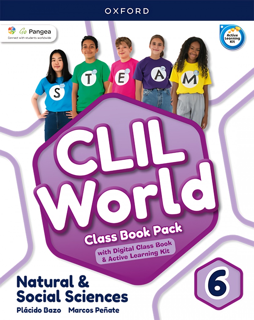 NATURAL &amp;SOCIAL 6 COURSEBOOK. CLIL WORLD 2023