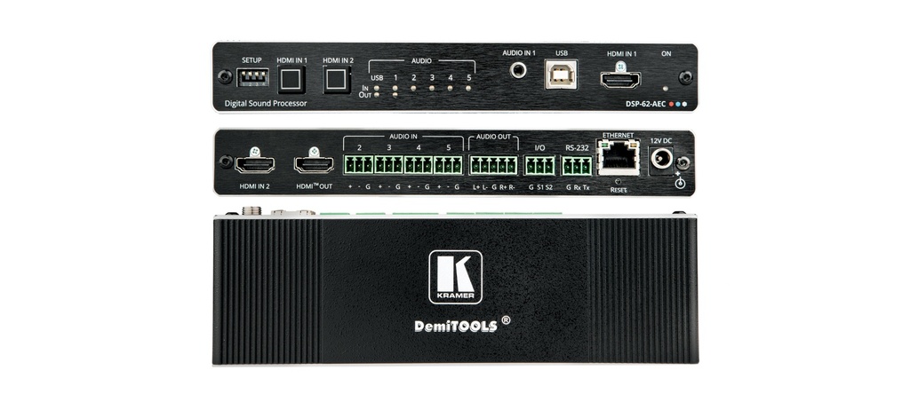 DSP-62-AEC Matriz de conmutación AV