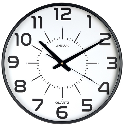 [400094487] 400094487 wall/table clock Pared Quartz clock Alrededor Negro, Transparente