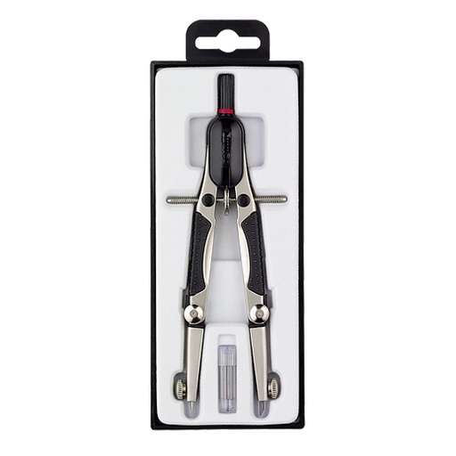 [S0676580] S0676580 compás Negro, Acero inoxidable