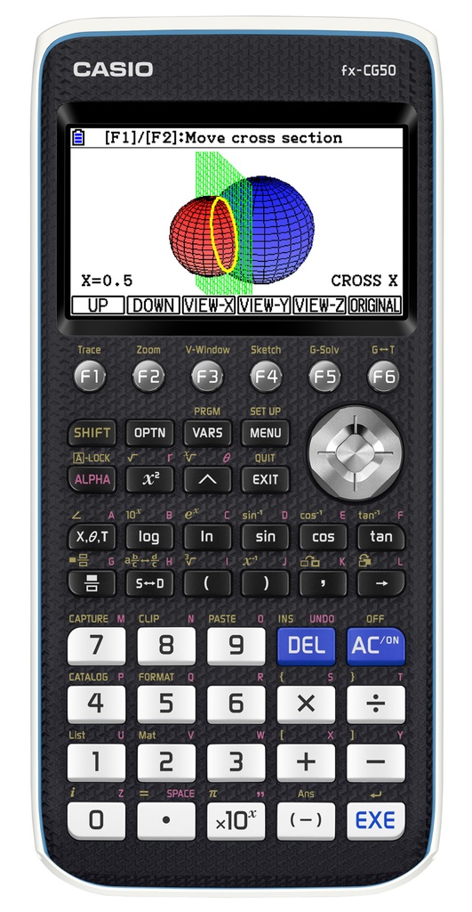 FX-CG50 calculadora Bolsillo Calculadora gráfica Negro
