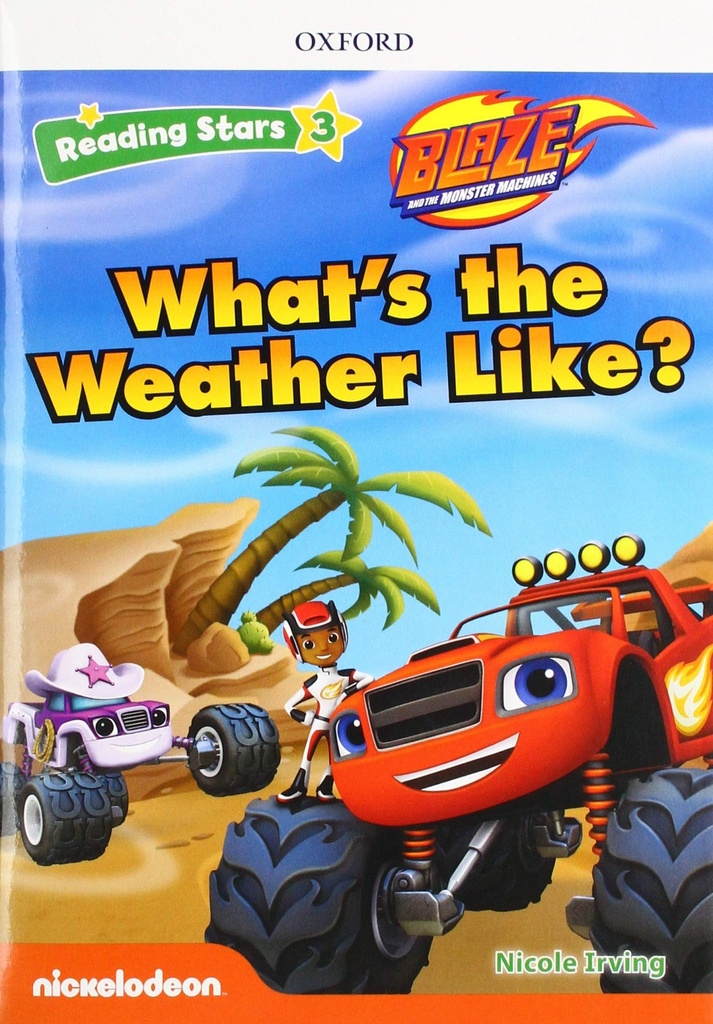 BLAZE  WEATHER WITH MP3 PACK  READING STARS 3