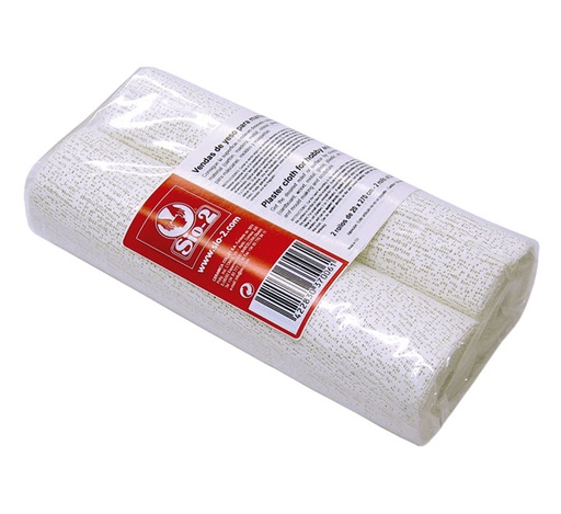 [3600000200] PACK 2 ROLLOS VENDA YESO SIO-2 20X270CM 3600000200