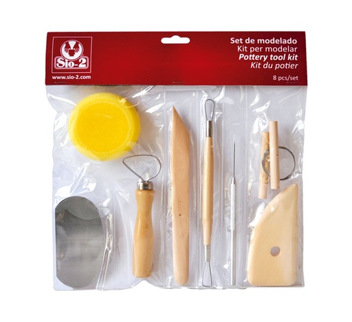 [3700000900] SET MODELADO 8 PIEZAS SIO-2 3700000900