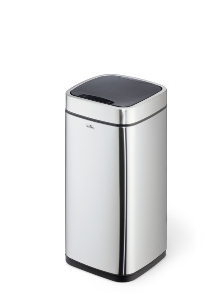 TOUCH 21L Rectangular Acero inoxidable Negro, Plata