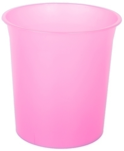 [PTRFUC] PAPELERA PLASTICO CERRADA TRASL.FUCSIA