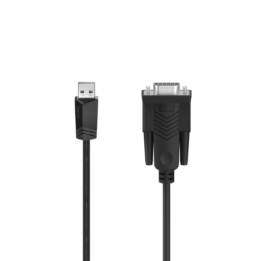 [00200622] 00200622 cable de serie Negro 1,5 m Sub-D USB-A