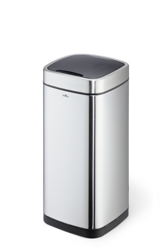[342323] NO TOUCH 35L Rectangular Acero inoxidable Negro, Plata