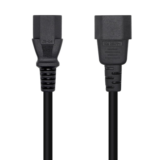 [A132-0532] Cable Alimentación CPU, C13/H-C14/M, Negro, 10 m