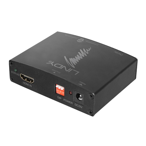 [38167] 38167 convertidor de audio Negro