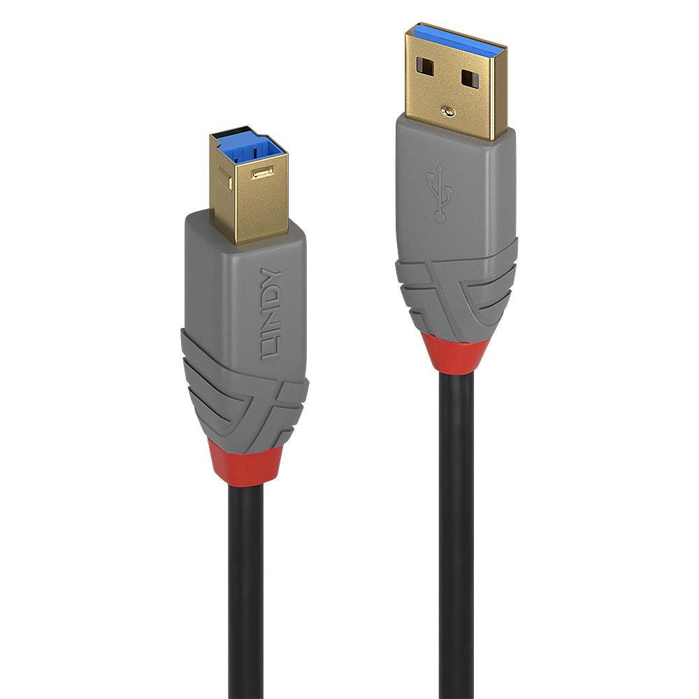 36741 cable USB USB 3.2 Gen 1 (3.1 Gen 1) 1 m USB A USB B Negro