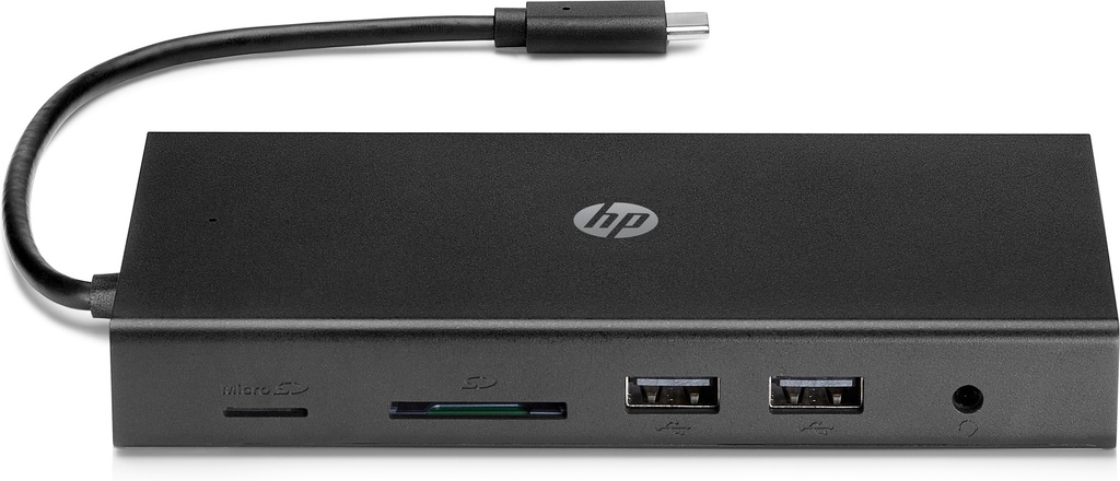 Concentrador multipuerto USB-C de viaje