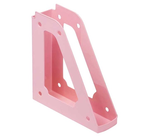 [151-32] REVISTERO FAIBO 245X230X60MM PS ROSA PASTEL - Pack de 10 unidades