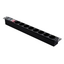 Regleta 8 Schuko 1U