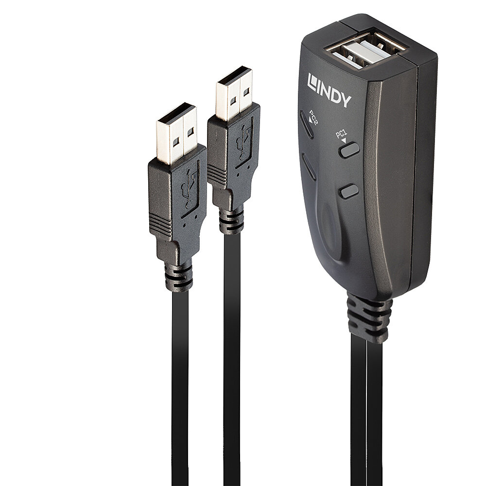 32165 interruptor KVM Negro