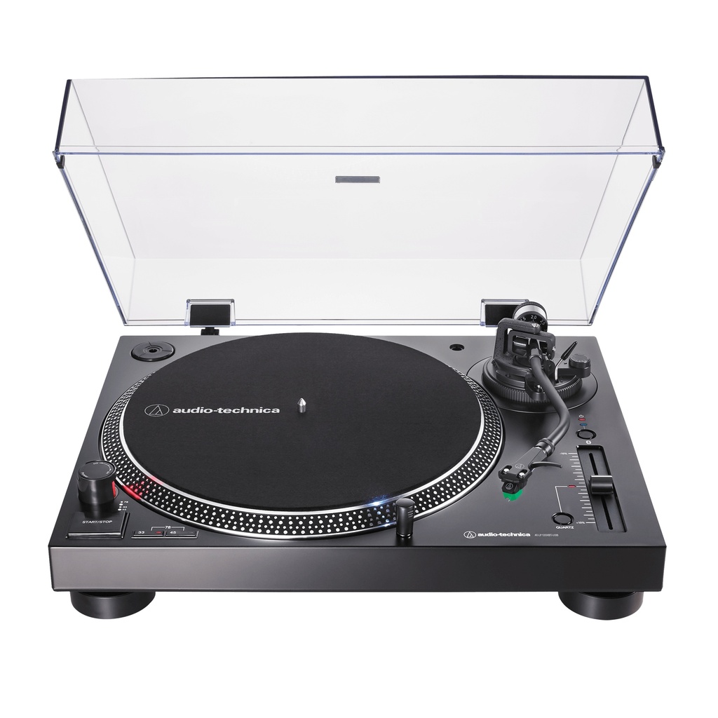 AT-LP120XBT-USB tocadisco Tocadiscos de tracción directa Negro Manual