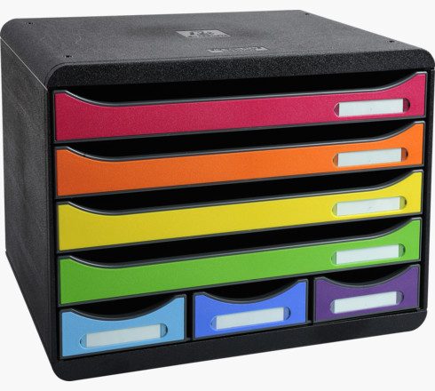 [307798D] 307798D cajonera para oficina Negro