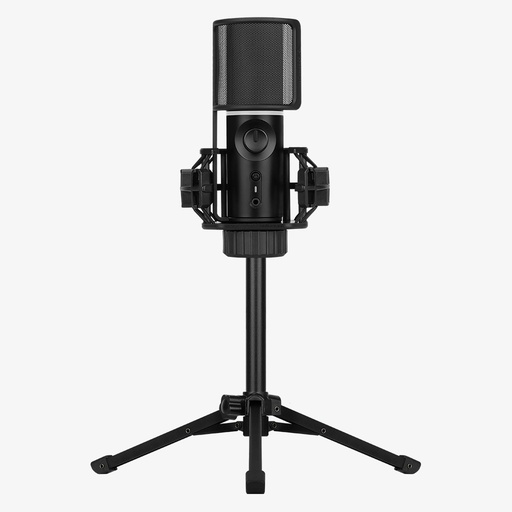 [SPMC-MZ1C127.11] MIC TRIPOD Negro Micrófono de estudio