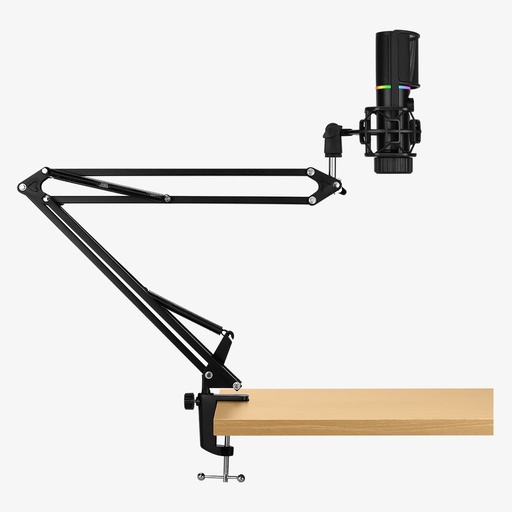 [SPMC-MZ1C227.11] MIC ARM Negro Micrófono de estudio