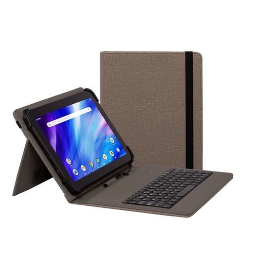 [NXFU004] FUNDA TECLADO USB DE 9,7" A 10.5" BEIGE