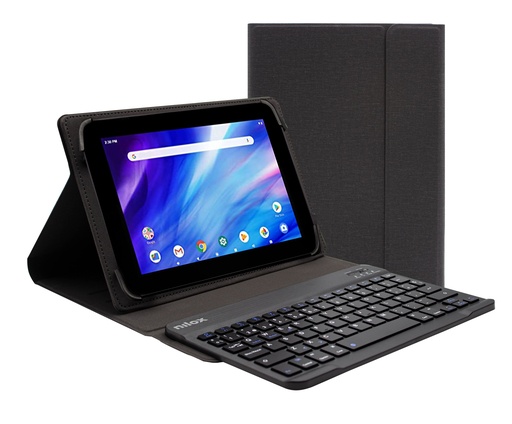 [NXKB01] FUNDA TECLADO BLUETOOH DE 9.7" A 10.5" NEGRA