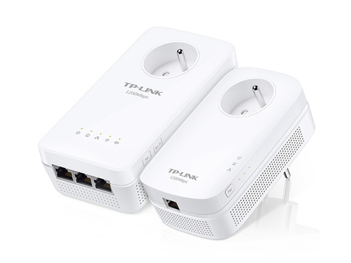 [TL-WPA8635P KIT] AV1300 1300 Mbit/s Ethernet Wifi Blanco 2 pieza(s)