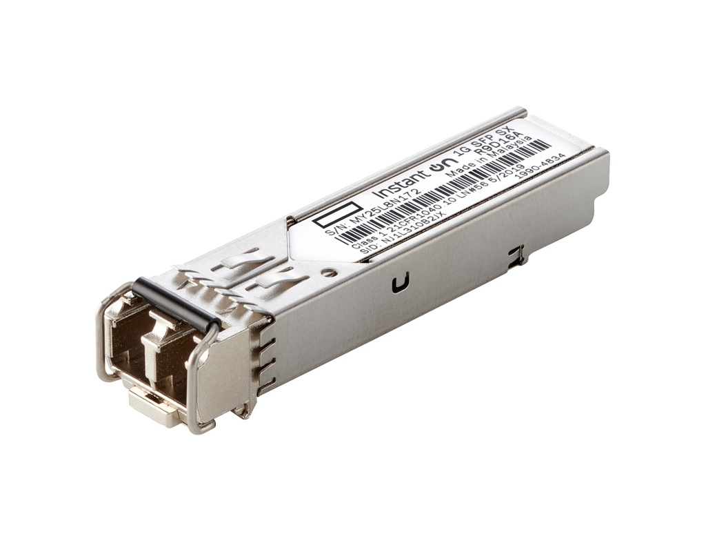 Aruba Networking Networking Instant On 1G SFP LC SX 500m OM2 MMF Transceiver