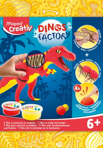 [907210] Dinos Factory Puzle 3D Animales